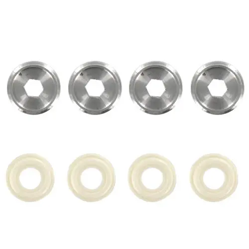 Pillow Ball Caps W/ Bushings (4Pcs Ea.) 1