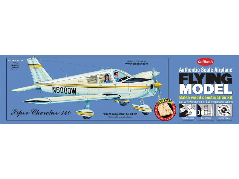 Piper Cherokee 140 20" Wing Span  Lc 1