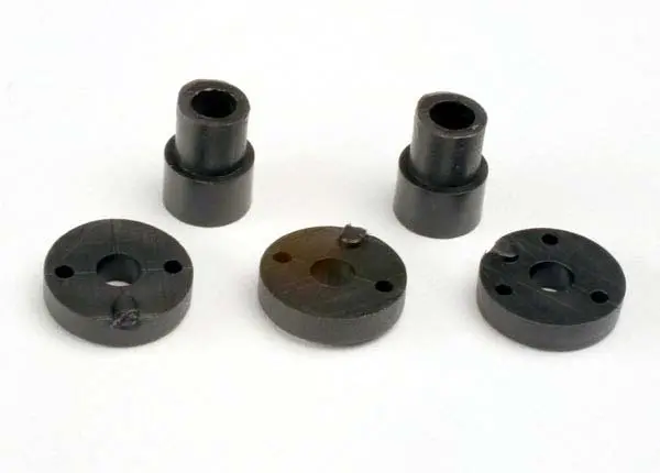 Piston Head Set (2-Hole (2)/ 3-Hole (2))/ Shock Mounting Bushings & Washers (2) (Big Bore Shocks) 1