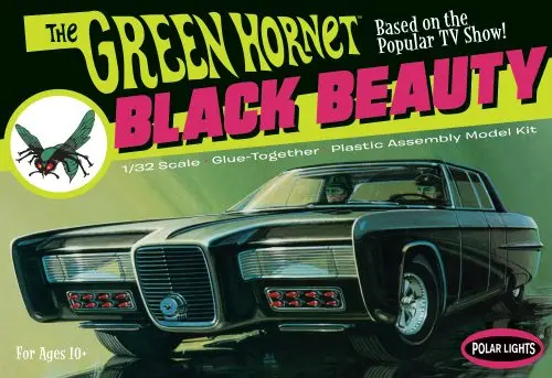 Polar Lights Green Hornet Black Beauty 1:32 Scale Model Kit 1