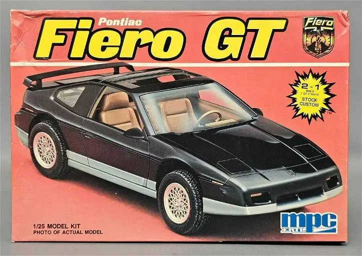 Pontiac Fiero Gt - 1/25Th Scale 1