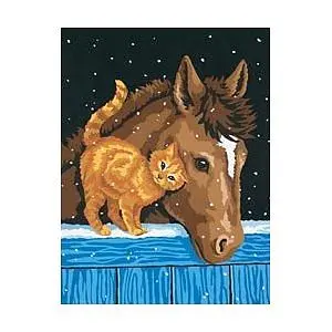 Pony & Kitten Paint By Numbers Kit 1