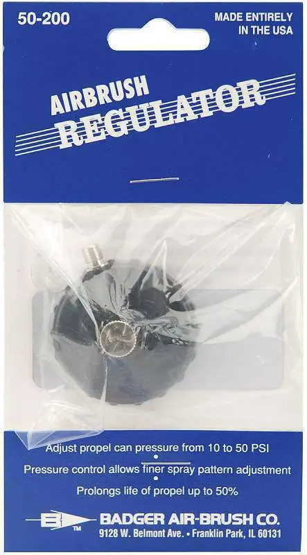Propellant Cap Regulator For Airbrushing 1