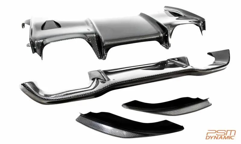 Psm Dynamic Carbon Stage 2 Heckdiffusor Passend Für Bmw M2 F87 1