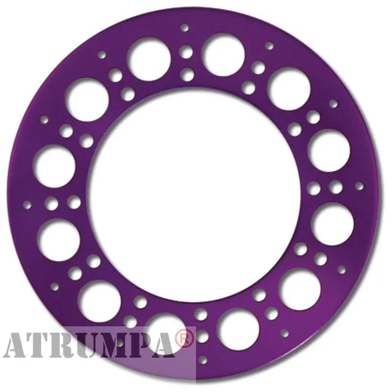 Purple Holey Rollers Beadlock Ring (2 Pcs) 1