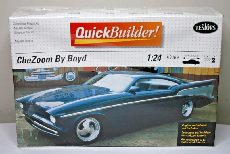 Quick Builder Chezoom By Boyd 1957 Chevy - 1/24 Scale 1