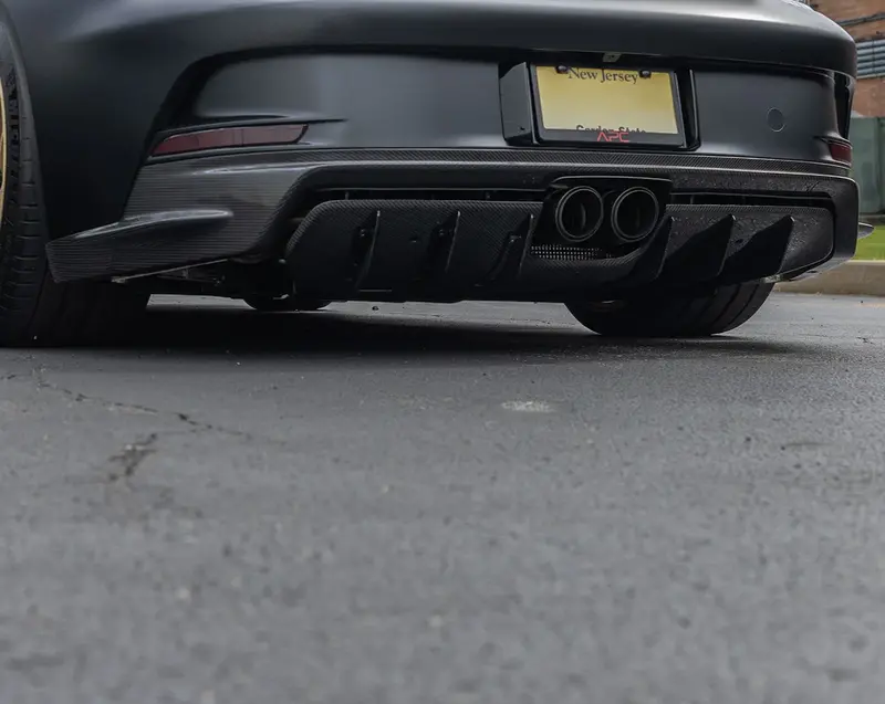 Racing Sport Concepts - Carbon Oberer Heckeinsatz Passend Für Porsche 992 Gt3 1
