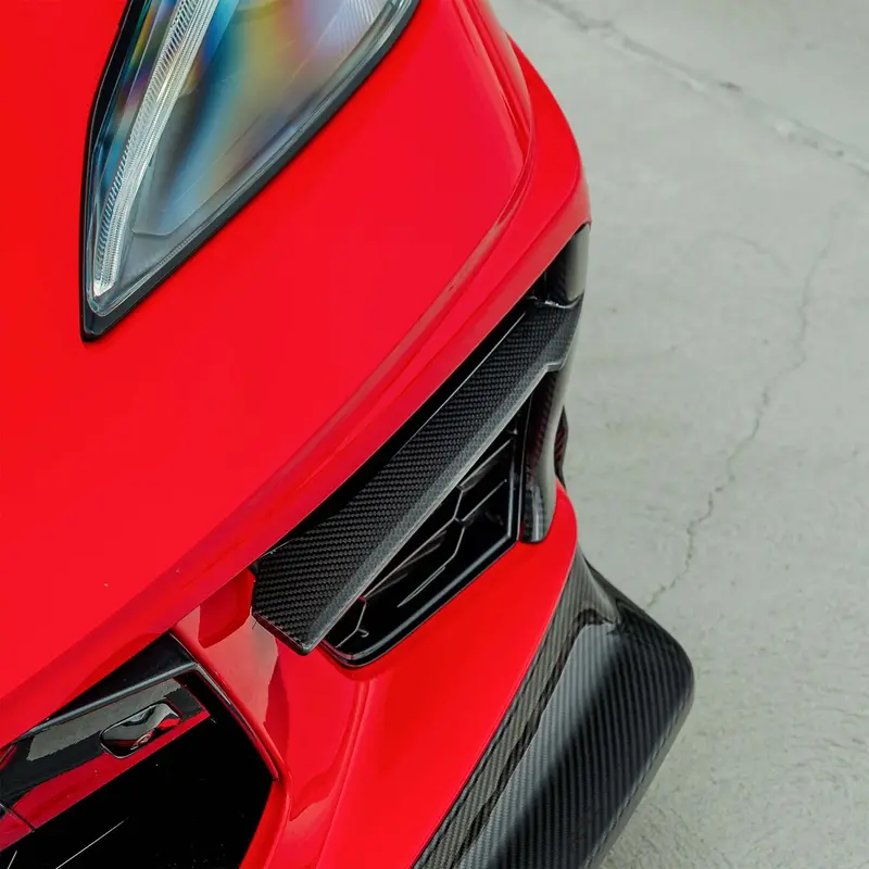 Racing Sport Concepts - Front Carbon Ansaugöffnungen Passend Für Chevrolet Corvette C8 1