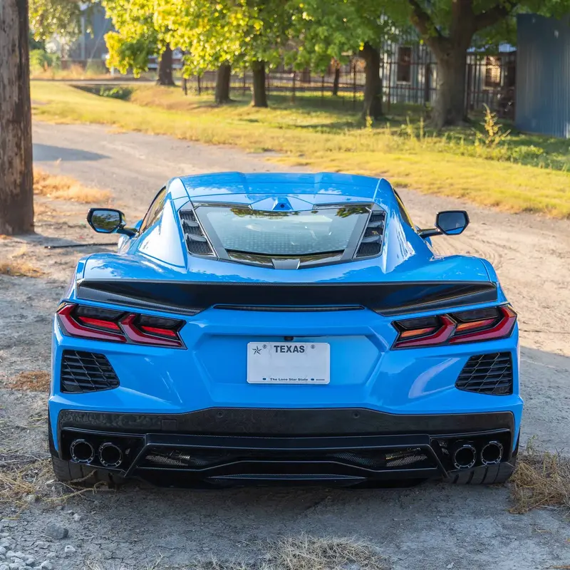 Racing Sport Concepts - Gt Carbon Ducktail Passend Für Chevrolet Corvette C8 1
