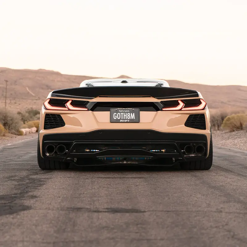 Racing Sport Concepts - Gt Carbon Heckdiffusor Passend Für Chevrolet Corvette C8 1