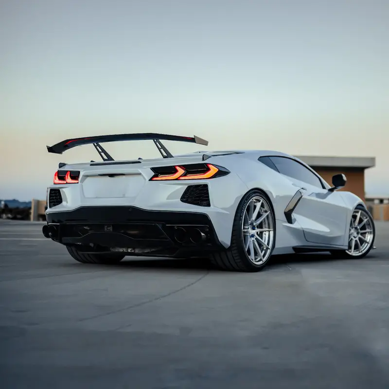 Racing Sport Concepts Knighthawk Carbon Heckspoiler Passend Für Chevrolet Corvette C8 1