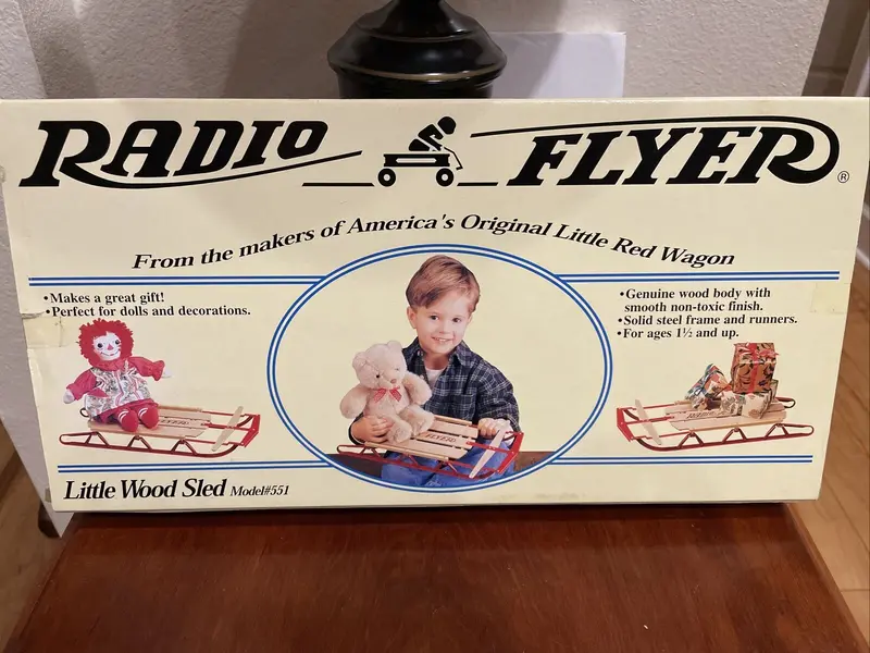 Radio Flyer Model 551 Sled 1