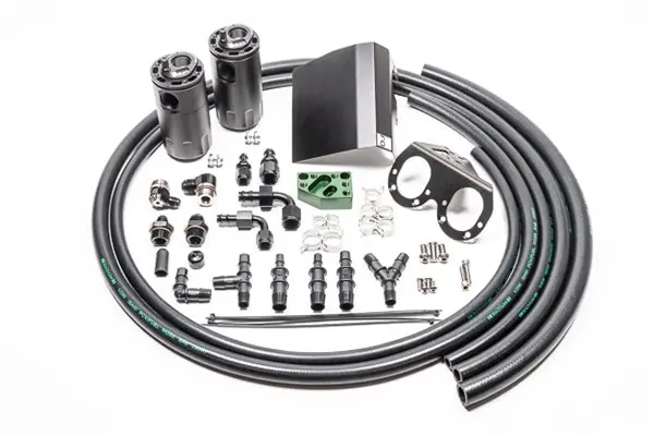 Radium Dual Catch Tank Kit Passend Für 02-21 Subaru Ej Turbo 1