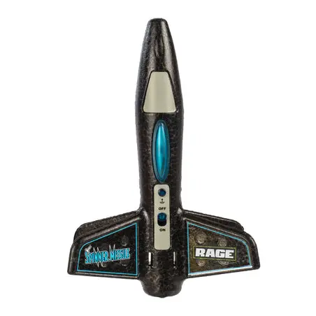 Rage R/C - Spinner Missile - Black Electric Free-Flight Rocket 1