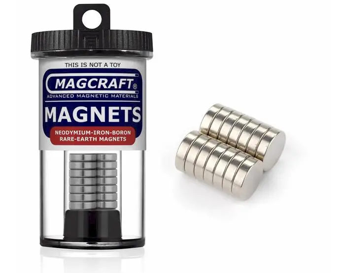 Rare-Earth Disc Magnets (38X1/16) 1