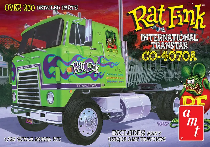 Rat Fink International Transtar Co-4070A -1:25 Scale 1