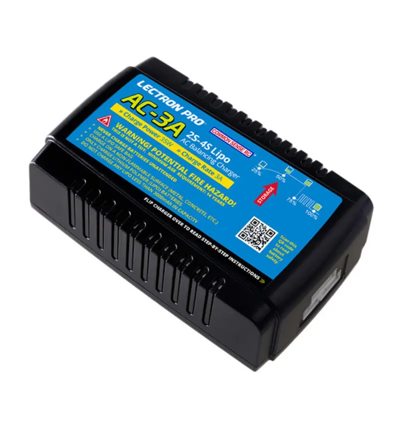 Rc Ac-3A Lipo Balancing Charger - 2S 4S 35W 3A Cmsac-3A 1