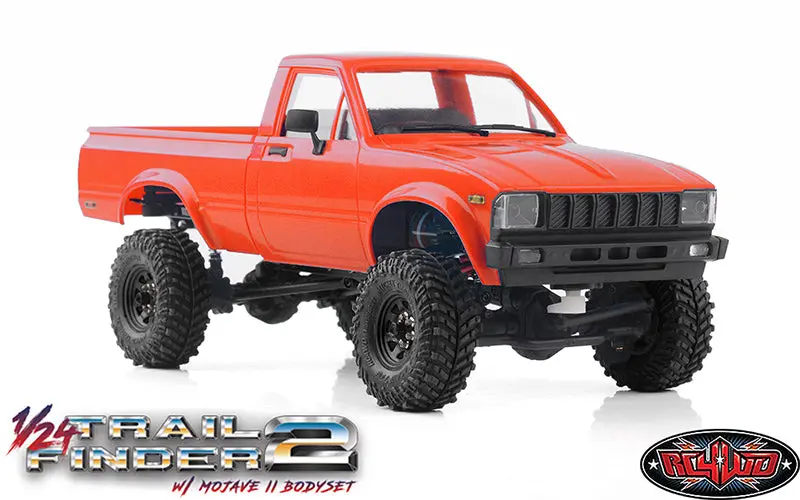 Rc4wd 1/24 Trail Finder 2 Rtr W/ Mojave Ii Hard Body Set (Red) 1