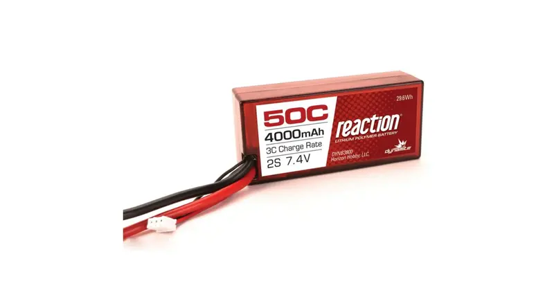 Reaction Lipo 2S 7.4V 4000Mah 1