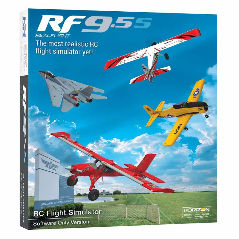 Realflight 9.5S Flight Sim Software Only 1