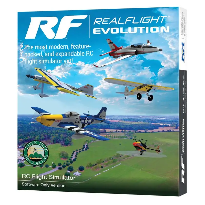 Realflight Evolution Rc Flight Simulator Software Only 1