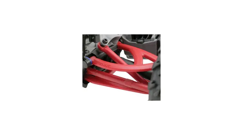 Rear Upper & Lower A-Arm Set Red Traxxas 1:16 Mini E-Revo 1