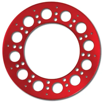Red Holey Rollers Beadlock Ring (2 Pcs) 1