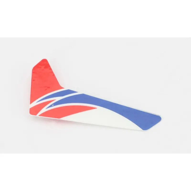 Red Vertical Fin With Decal: Mcp X 1