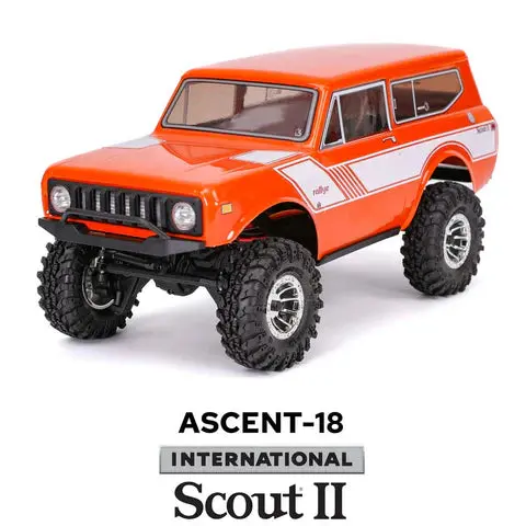 Redcat Ascent-18 International Scout Ii - 1/18 Scale Brushed Electric Rock Crawler 1