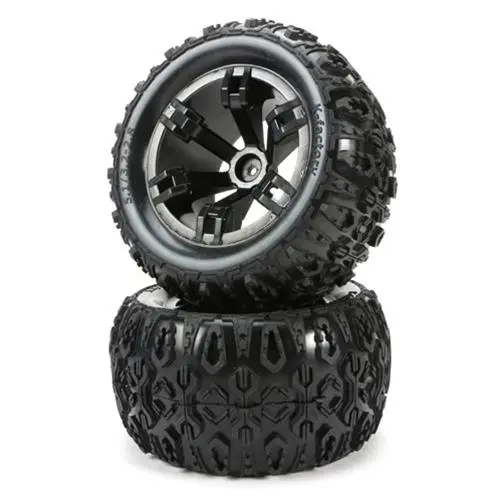 Rer08560  Rc Car And Truck Components, Redcat Mounted Tire (Pair) 1