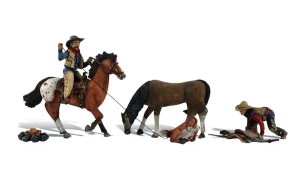 Ridin' & Ropin' Ho Scale 1