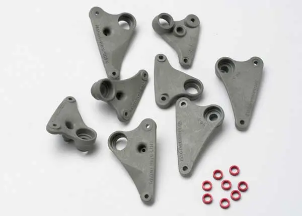Rocker Arm Set, Progressive-2 (90-T)/ Spacers (Red Aluminum) (8) 1
