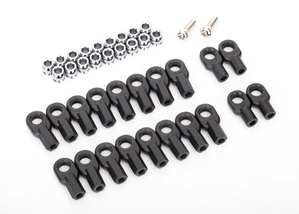 Rod Ends (16 Long & 4 Short)/ Hollow Ball Connectors (18)/ Ball Screws (2) 1