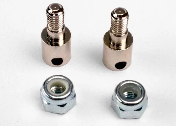 Rod Guides (2)/ 3Mm Nylon Locknuts (2) 1