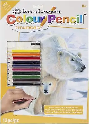 Royal & Langnickel Colour Pencil By Numbers 1