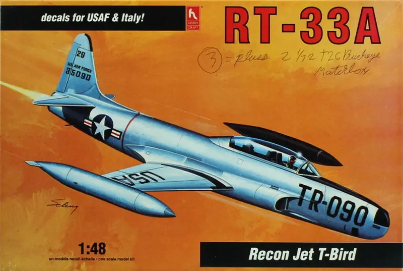 Rt-33A Recon Jet T-Bird 1
