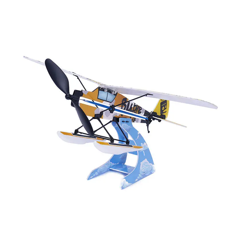 Rubber Band Airplane Science - Seaplane 1