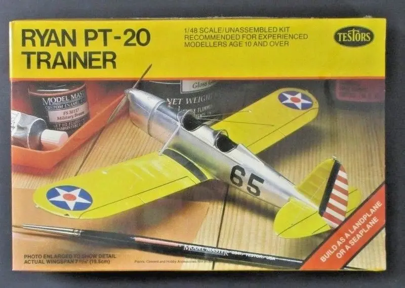 Ryan Pt-20 Trainer By Testors 1