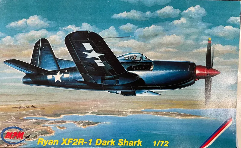 Ryan Xf2r-1 Dark Shark - 1/72 Scale 1