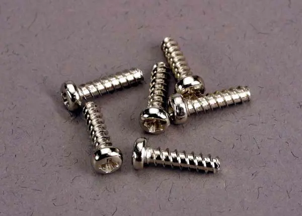 Screws, 2.6X10mm Roundhead Self-Tapping (6) 1