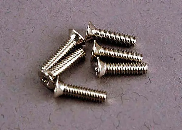 Screws, 2X8mm Countersunk Machine (6) 1