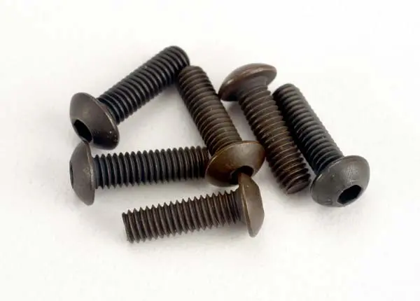 Screws, 3X10mm Button-Head Machine (Hex Drive) (6) 1