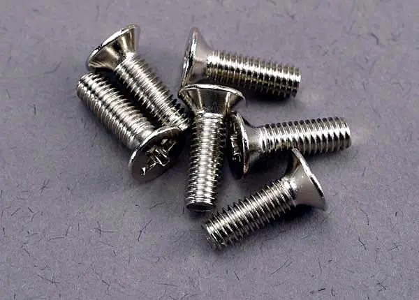 Screws, 3X10mm Countersunk Machine (6) 1