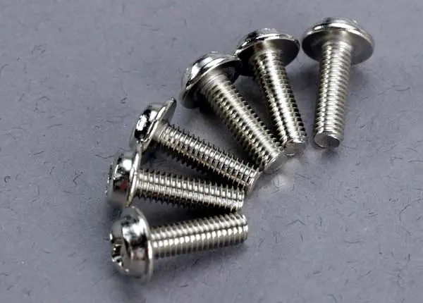 Screws, 3X10mm Washerhead Machine (6) 1