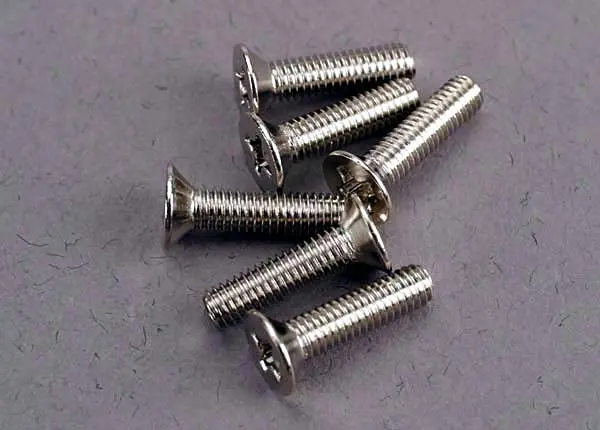 Screws, 3X12mm Countersunk Machine (6) 1