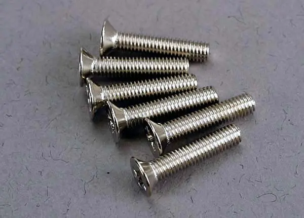 Screws, 3X15mm Countersunk Machine (6) 1