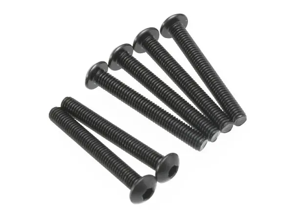 Screws, 3X23mm Button-Head Machine (Hex Drive) (6) 1