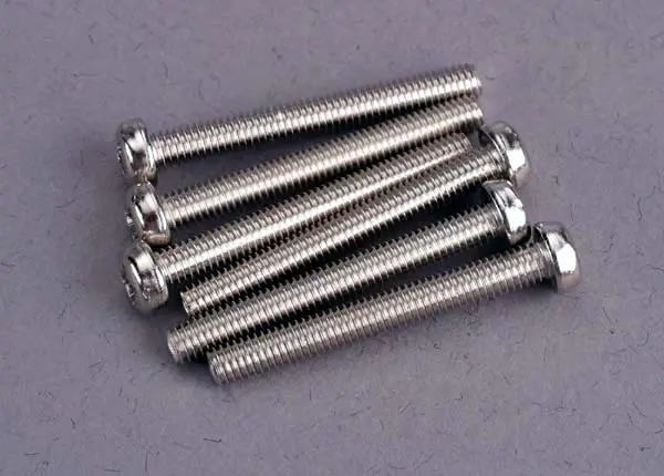 Screws, 3X25mm Roundhead Machine (6) 1