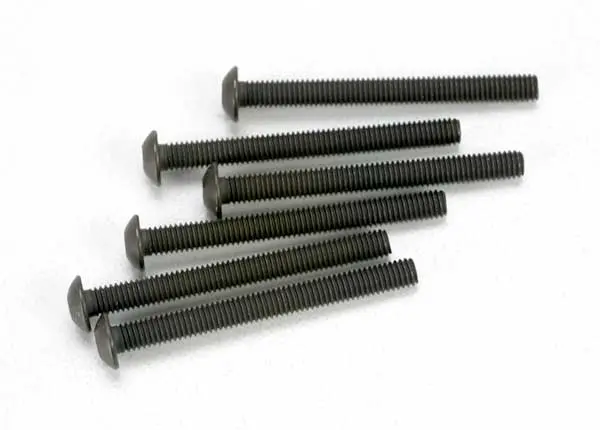 Screws, 3X30mm Button-Head Machine (Hex Drive) (6) 1