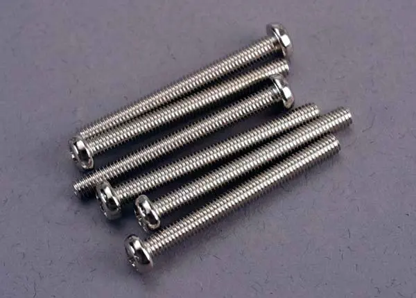 Screws, 3X30mm Roundhead Machine (6) 1